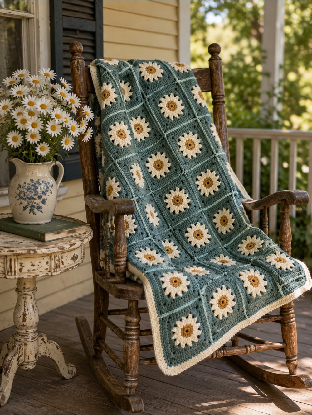 Bespoke Cozy Daisy Blanket